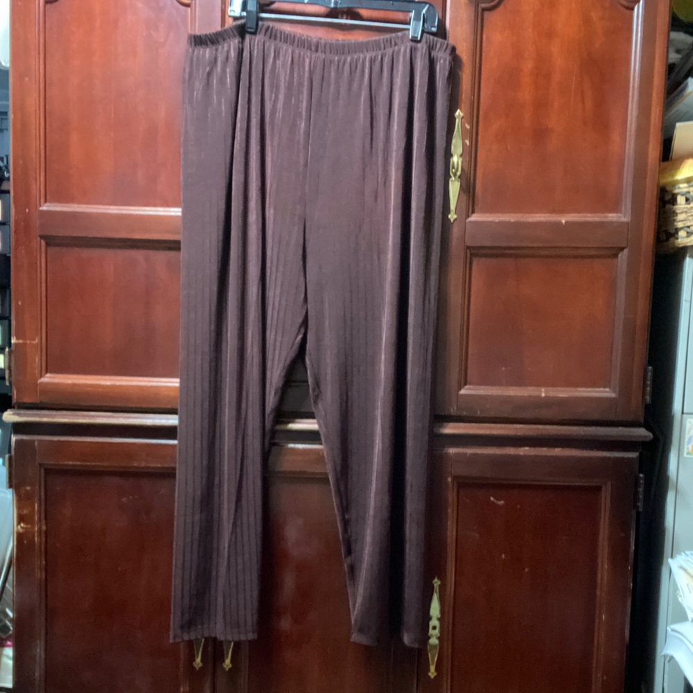VIC vintage plus size 3X stretchy Brown women’s Pants